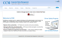 Tablet Screenshot of ccmservices.com